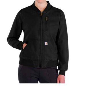 Carhartt Crawford Bomber Jacket- Black
